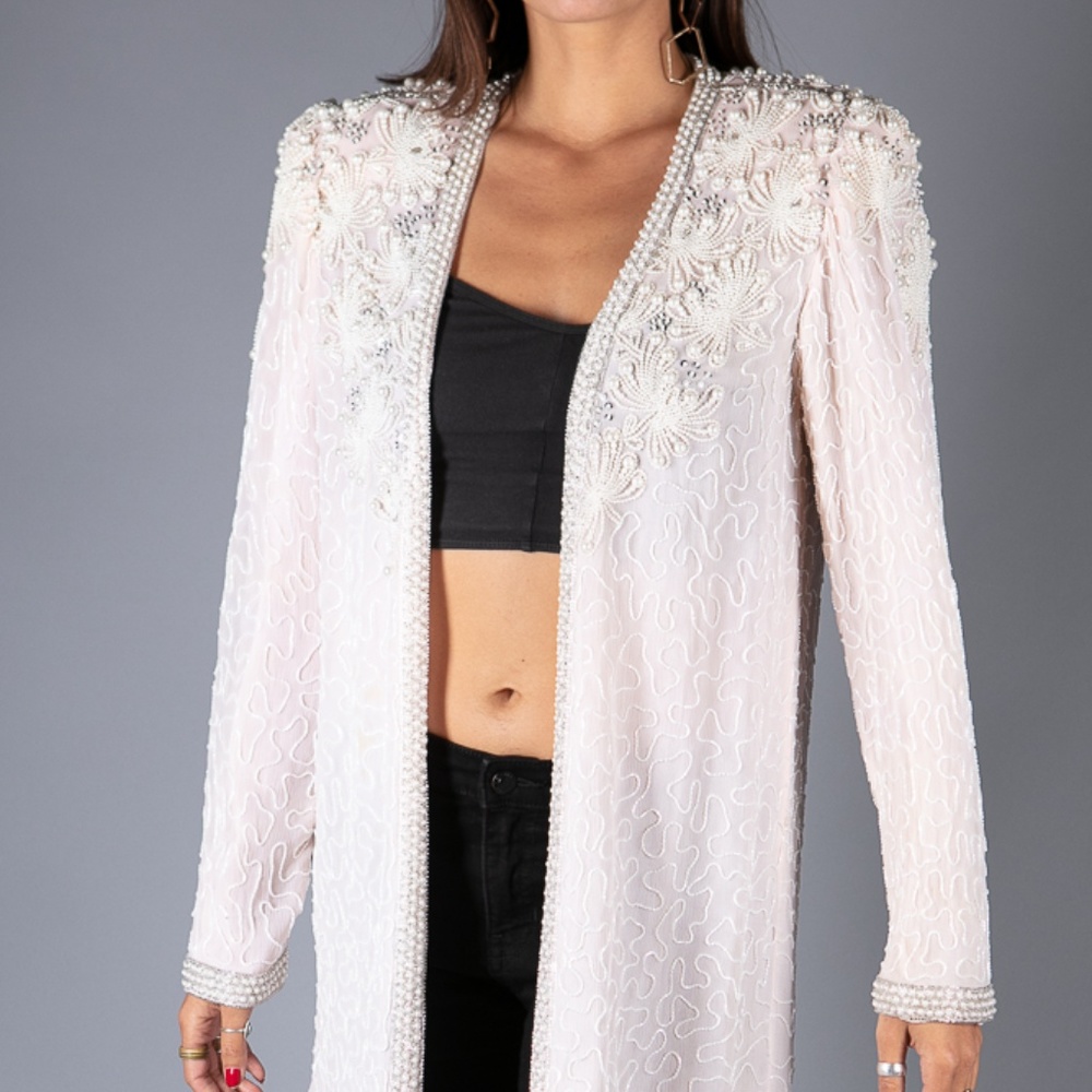 Vintage Sequin Jacket - Judith Ann Creations